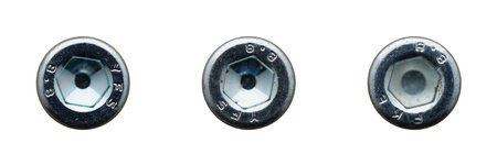 Screw head set collectionの写真素材