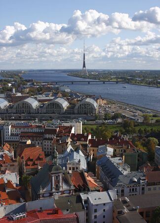 Riga - Old City, Latviaの写真素材