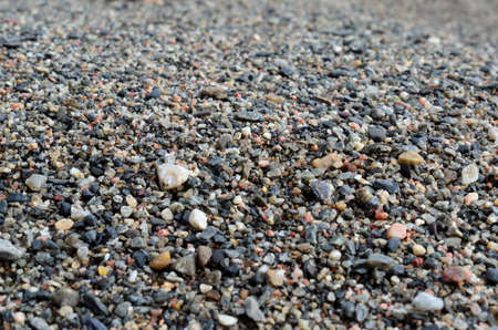Macro photo of a sandy beach in Norwayの写真素材