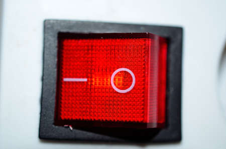 red house hold power switch on