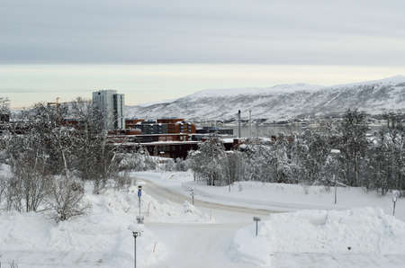 university of tromso, norways arctic university february 6th 2016のeditorial素材