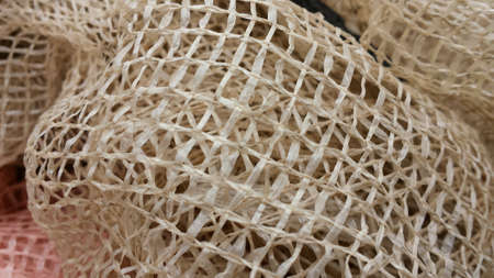 Empty firewood sack background