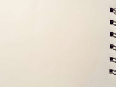 white empty notepadの写真素材