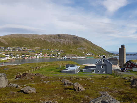 honningsvag, north cape in northern norway