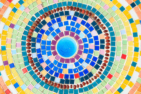 The colorful of tilesの写真素材