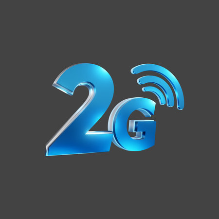 2G internet icon. Vector illustration of 2G internet symbol.の写真素材