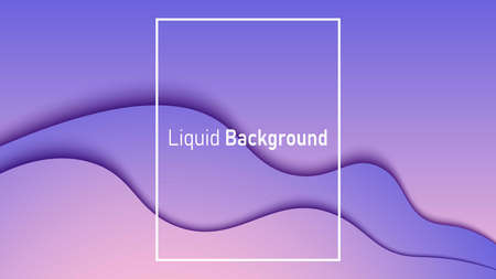 Fluid background. Abstract background. Minimalist fluid background.のイラスト素材