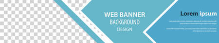 minimalist web banner background design. vectorのイラスト素材