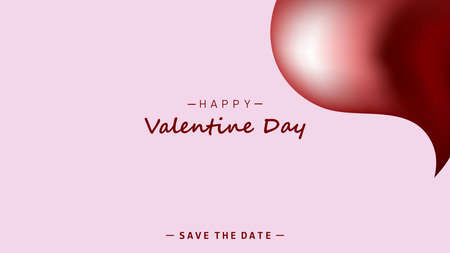 Valentine's day background design. Postcard background, greeting cards, pamphlets, book covers. Eps10 vectorのイラスト素材