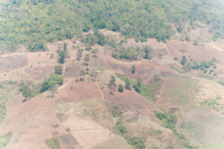 The mountains of barren ground
