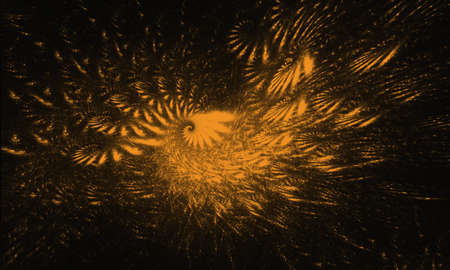 Abstract gold splash for design your web poster, banner, background, template, etc.の写真素材