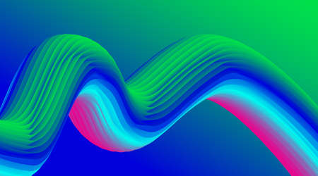 Amazing 3D colorful fluid Background for design your web poster, banner, landing page, background, template, etc.の写真素材