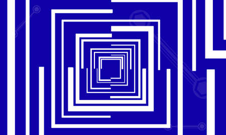 Techno abstract with blue background for design your web poster, banner, landing page, background, template, etc.のイラスト素材