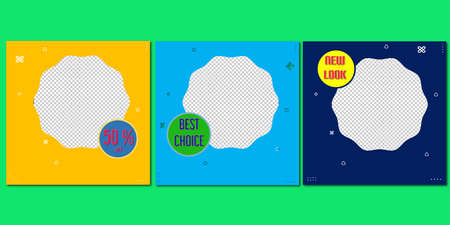 Set of sale banner. Sale and discounts. Vector illustrationのイラスト素材