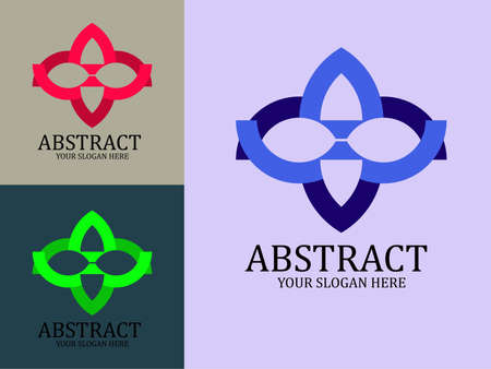 Simple and Modern for company symbol, corporate, design element, icon, graphic resource, etc.のイラスト素材