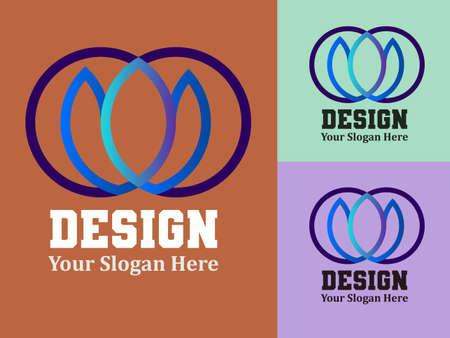 Simple and minimalist , symbol, icon vector for Company, Business, Etc.のイラスト素材