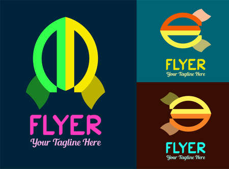 Creative, simple, colorful, eye catching golden design, Icon and Symbol Vector Illustration, vector design templateのイラスト素材