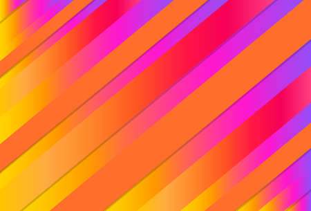 Colorful diagonal abstract background with gradient style vector designのイラスト素材