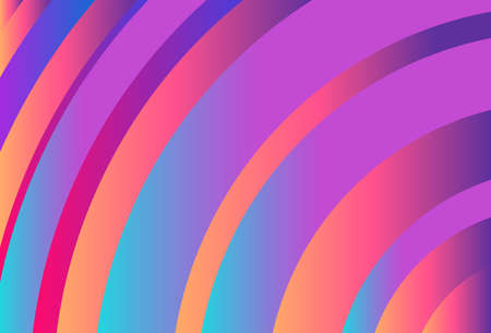 Colorful circular abstract background with gradient style vector designのイラスト素材