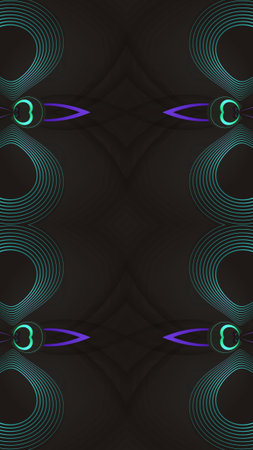 Simple and modern background with symmetrical pattern background design concept