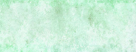 Vintage wet watercolor with green on white splash paint texture or grunge background