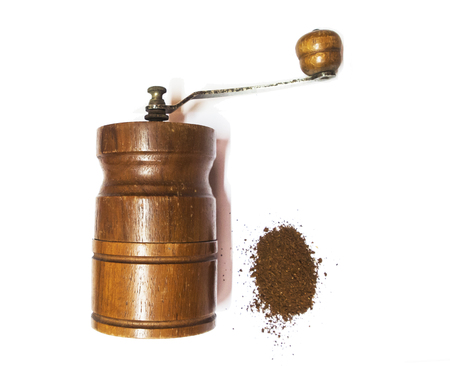 Classic manual coffee Grinderの写真素材