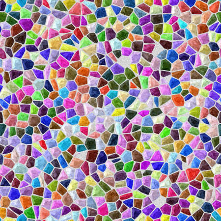 reflect full color marble irregular plastic stony mosaic seamless pattern texture background with...