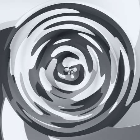 abstract modern swirl background - black and white coloredの写真素材