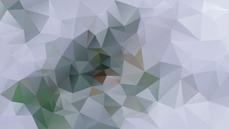 vector abstract irregular polygon background - triangle low poly pattern - color gray green khaki brownのイラスト素材