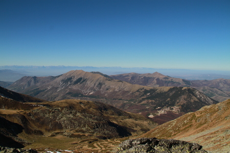 Mountain massif in Kosovoの写真素材