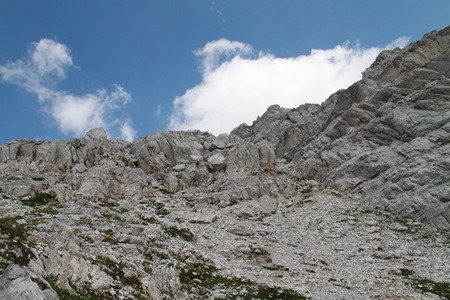 Stony mountain in Jezerce, Albaniaの写真素材