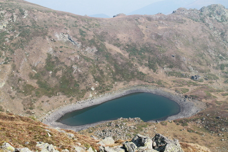 Small pond in Sharri mountains, Kosovoの写真素材