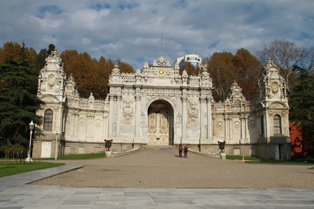 An old door from Ottoman empire in Istanbul, Turkeyのeditorial素材