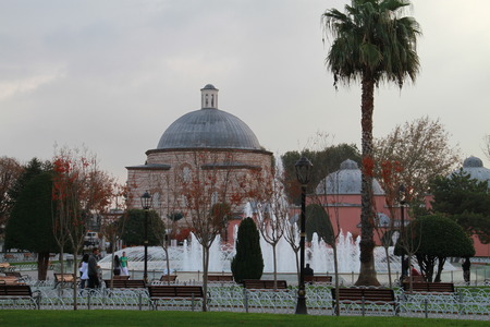 Aya Sophia from outside in Istanbul, Turkeyのeditorial素材