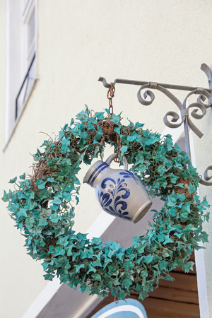 Apple wine jug (Bembel)の写真素材