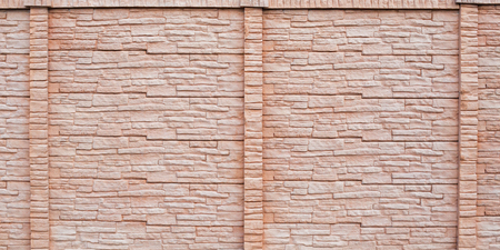stone brick wall detail close up backgroundの写真素材
