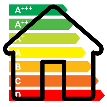 Illustration classification energy, isolated on whiteの写真素材