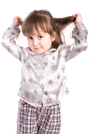 Cute little girlの写真素材