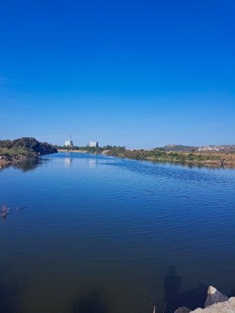 Martil Valley in Tetouan, Moroccoの写真素材