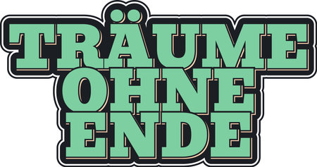 Inspiring quote about having limitless dreams and aspirations.のイラスト素材