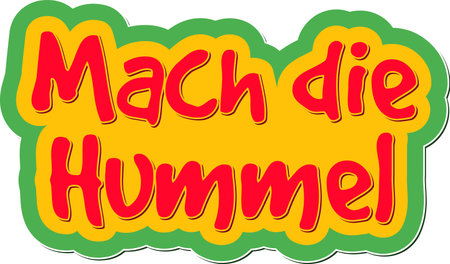 This energetic and lively quote encourages players to move quickly and play with agility, just like a bumblebee.のイラスト素材