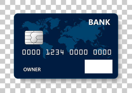 means of payment credit cardのイラスト素材