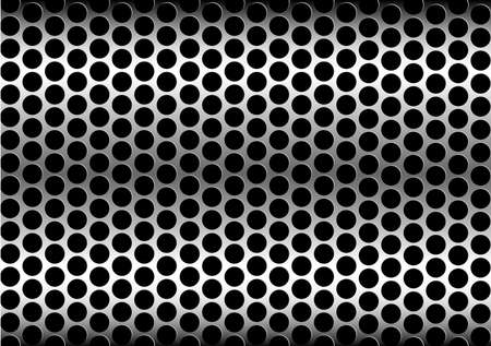 steel effect background circleのイラスト素材