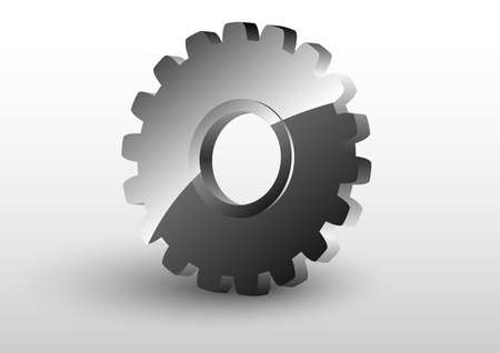 gear standing object effectのイラスト素材