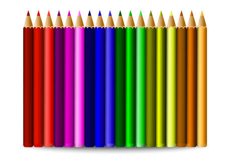 pack of pencil color optionのイラスト素材