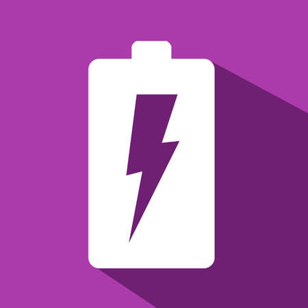 energy icon flat colorのイラスト素材