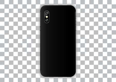camera smartphone back designのイラスト素材