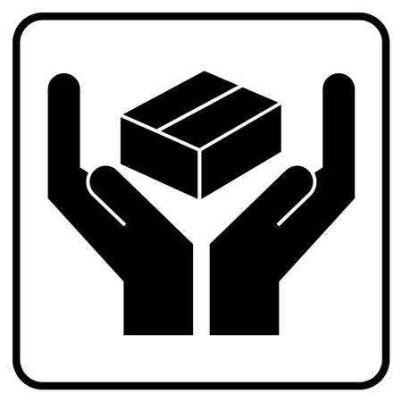 vector design of packaging symbolのイラスト素材