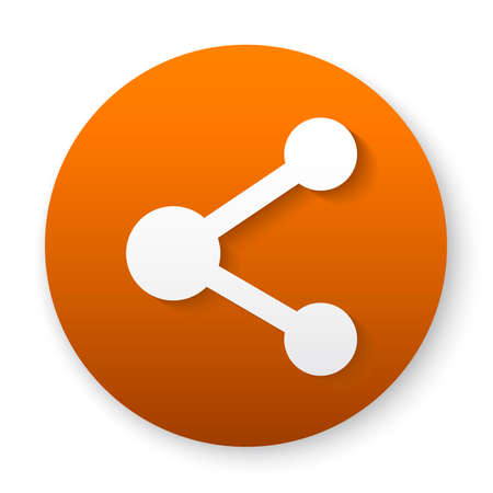 share icon buttonのイラスト素材