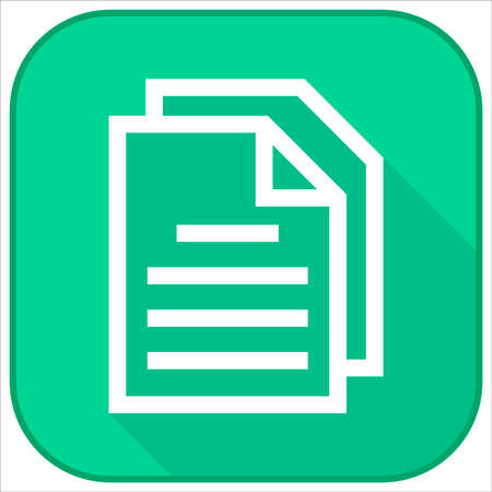 copy file document iconのイラスト素材